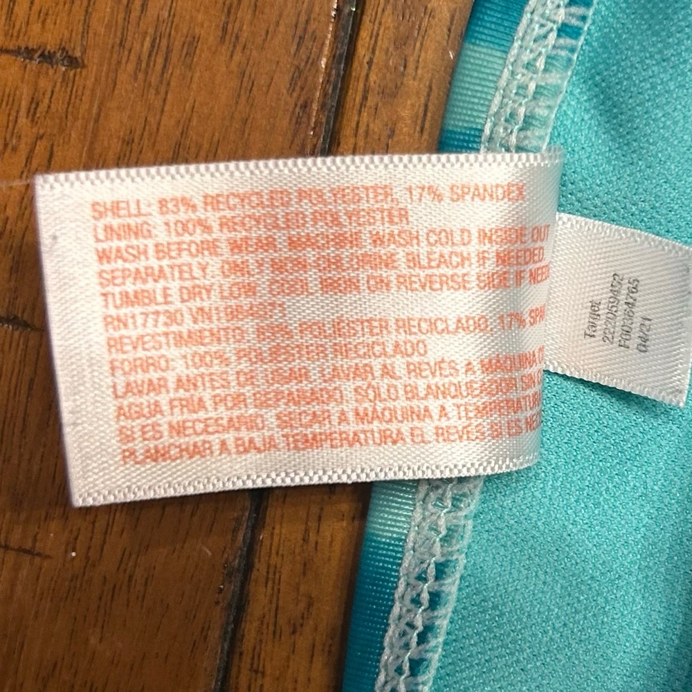 Cat & Jack Girl’s Watermelon 2-Piece Swimsuit, Sz L (10/12), Pink, Green Bikini - Picture 9 of 9